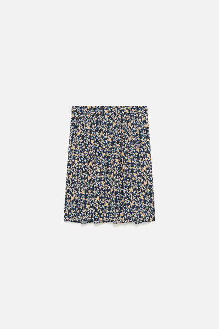 Jela rok marineblauw vrouw