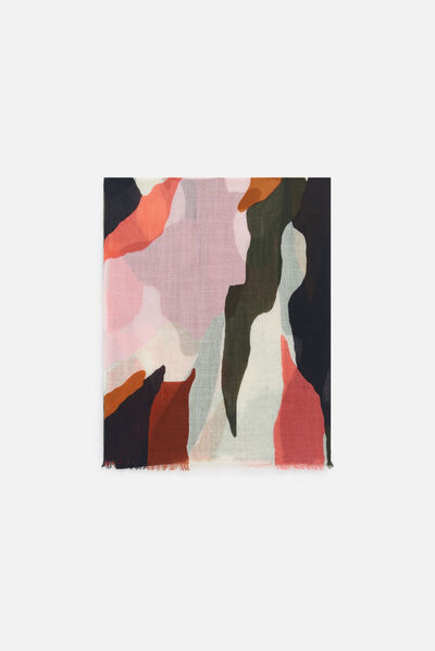 Foulard marie rose femme