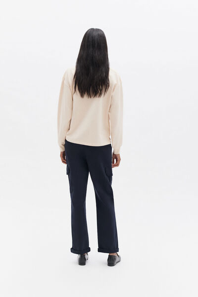 Broek Parks marineblauw vrouw