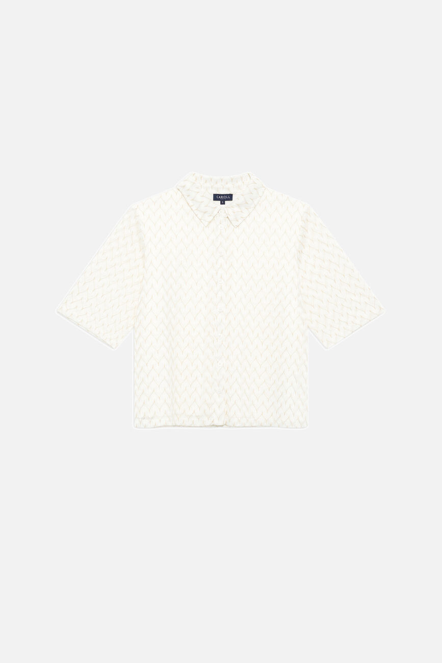 T-shirt Tamis blanc femme