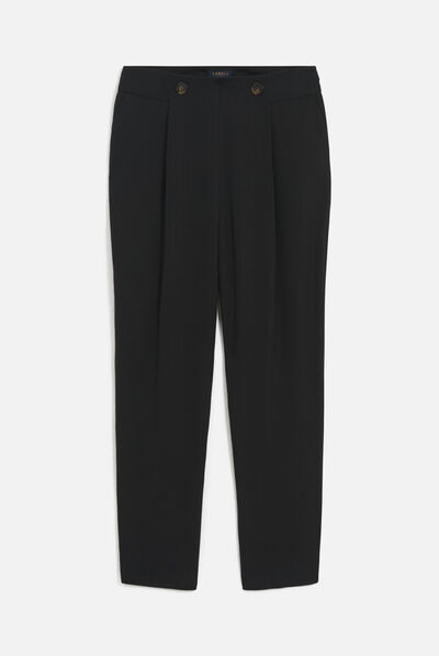 Pantalon powen noir femme