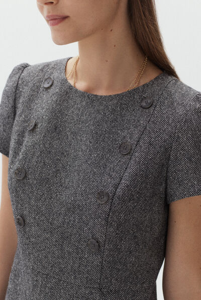 Abito Brooke grigio scuro donna
