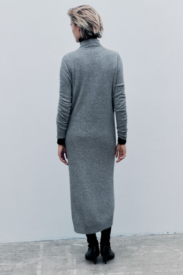 Jurk Rnora made in Italy grijs vrouw