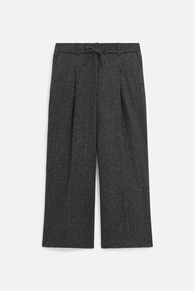 Pantalón primo gris oscuro mujer