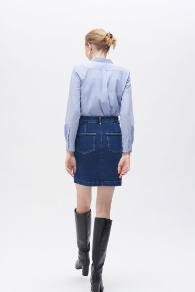 Jupe jlucia denim stone femme