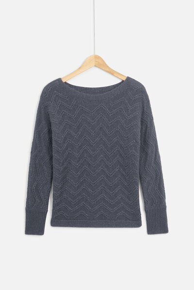 pull antonina denim double stone femme
