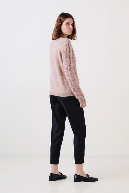 Sweater mstanley taupe woman