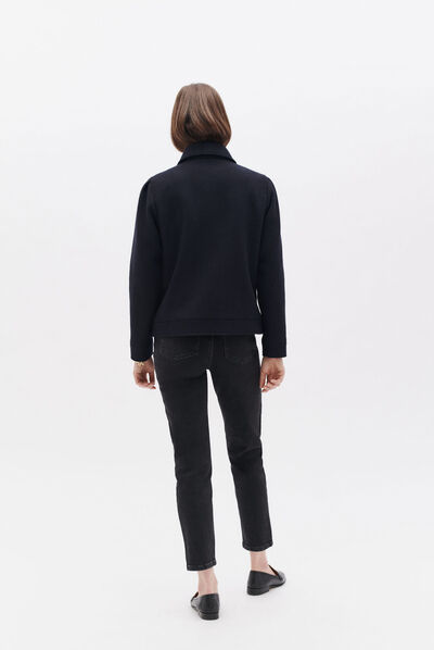Jas Glenda marineblauw vrouw