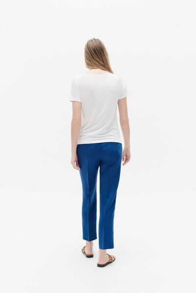 T-shirt touri blanc femme