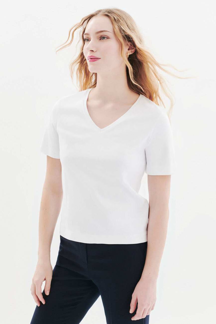 Camiseta Thuga branco mulher