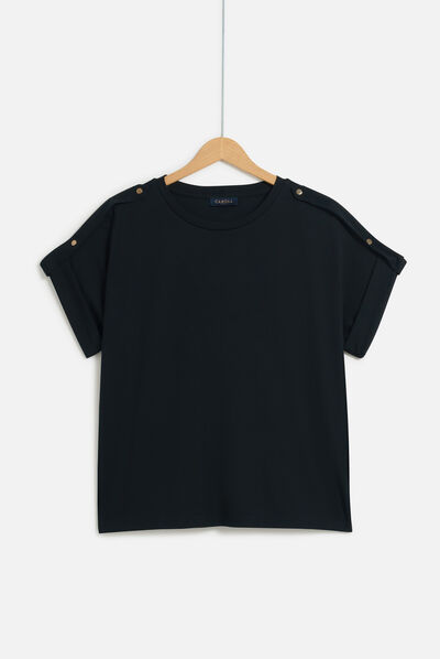T-shirt tonie noir femme
