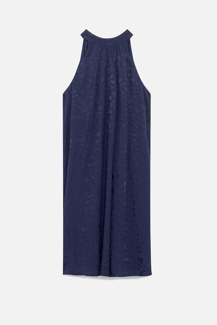 vestido rlidia azul marino mujer