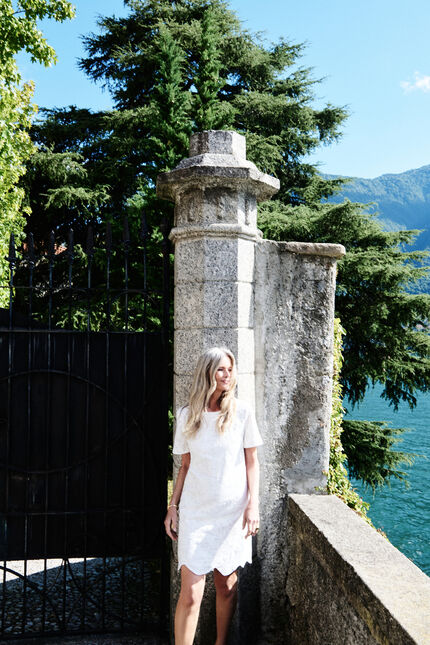 Abito Rcalvie ecru donna