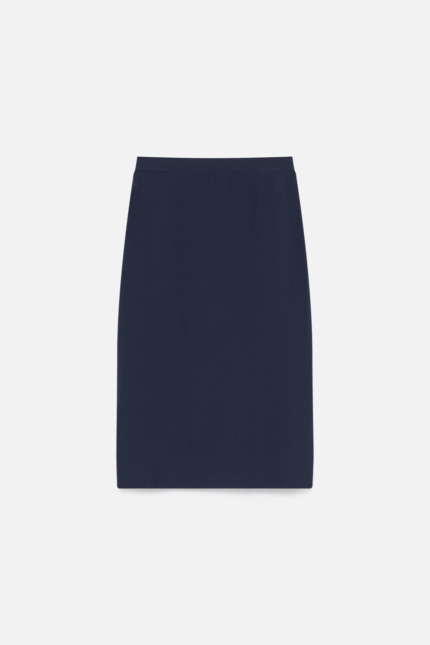 Jupe Johna bleu marine femme