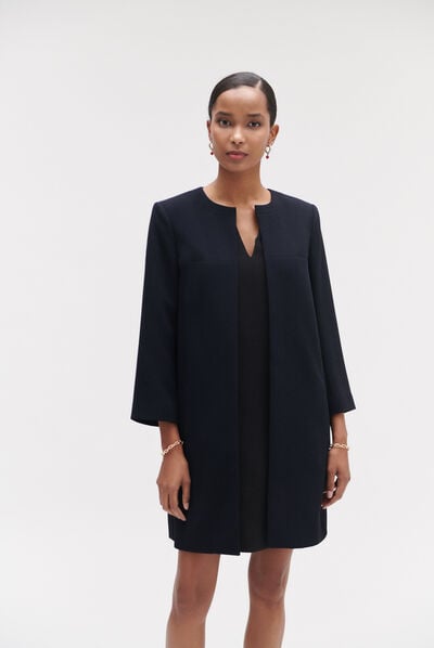 Petite robe noire eleonore noir femme
