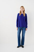 mamelia 100% cashmere sweater blue woman
