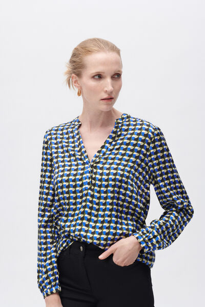 Blouse cix vert clair femme