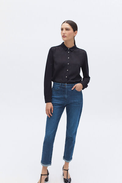 Broek Cole denim stone vrouw