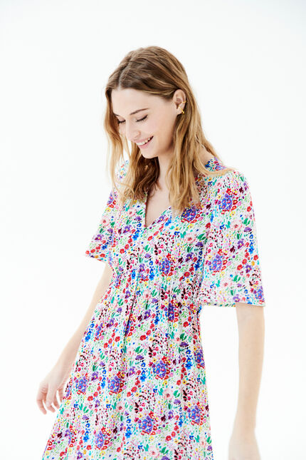 Robe tania2 denim stone femme