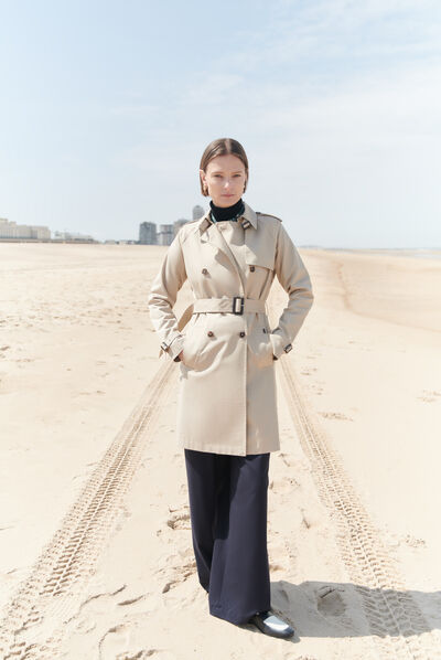 trench max beige femme