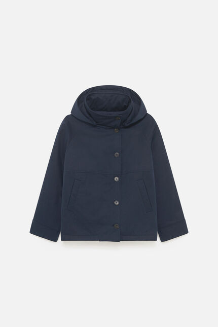 Parka Ginie azul marino mujer