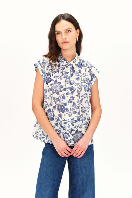 Camicia celora denim stone donna
