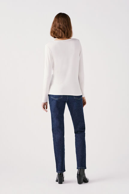 T-shirt Tildi ecru femme