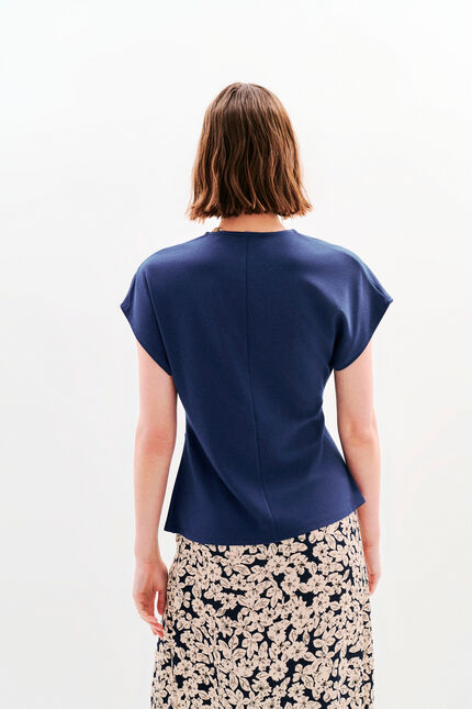 T-shirt Thys bleu foncé damen