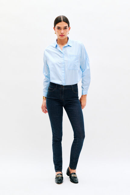 Pantalon tom b denim double stone femme