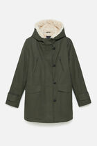Electra parka khaki green woman