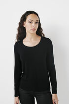 tbasico t-shirt black woman