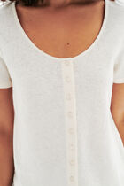 Tvalentine t-shirt ecru woman