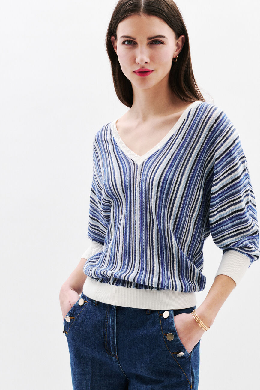 Maglione Mdiego avorio donna