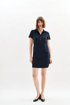 Rfabie dress navy blue woman