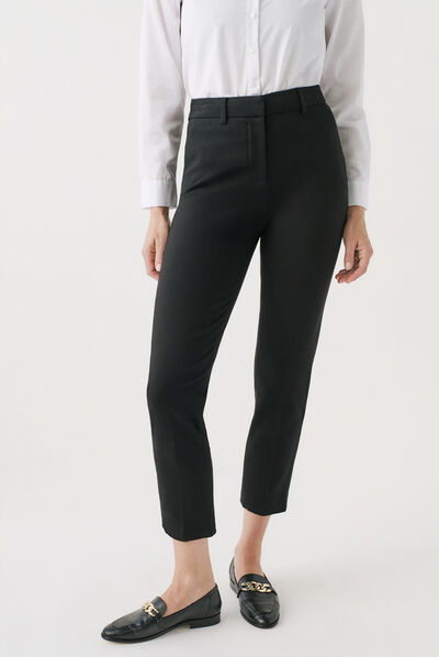 Pantalon psidiko6 noir femme
