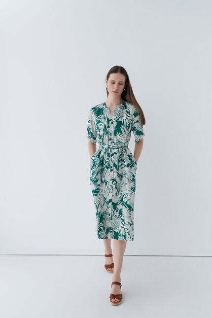 Robe zumilia vert emeraude femme
