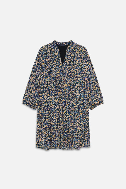 Robe Galilee bleu marine femme