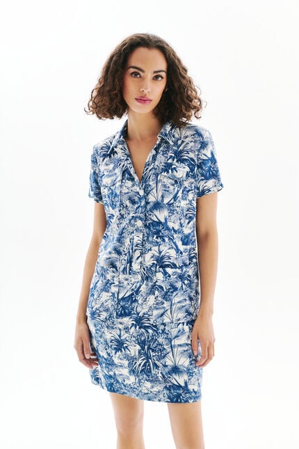 Robe Rlaureen blanc femme