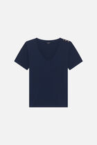 Manon t-shirt navy blue woman