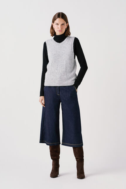 Maglione mphil grigio chiaro donna