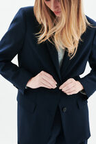 Voltige jacket navy blue woman