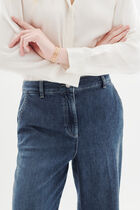 Pesuvio trousers stone denim woman