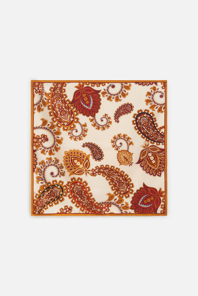 Foulard fely camel femme