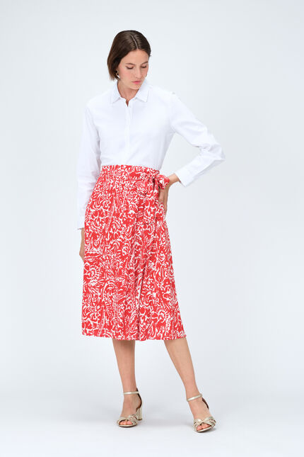 Jupe jason rouge femme
