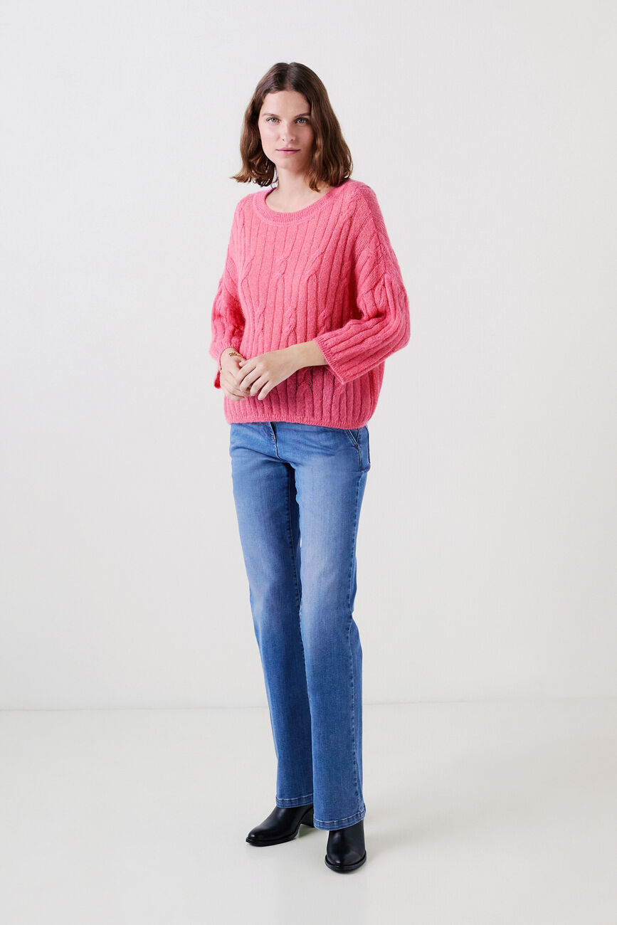 mchloe sweater pink woman
