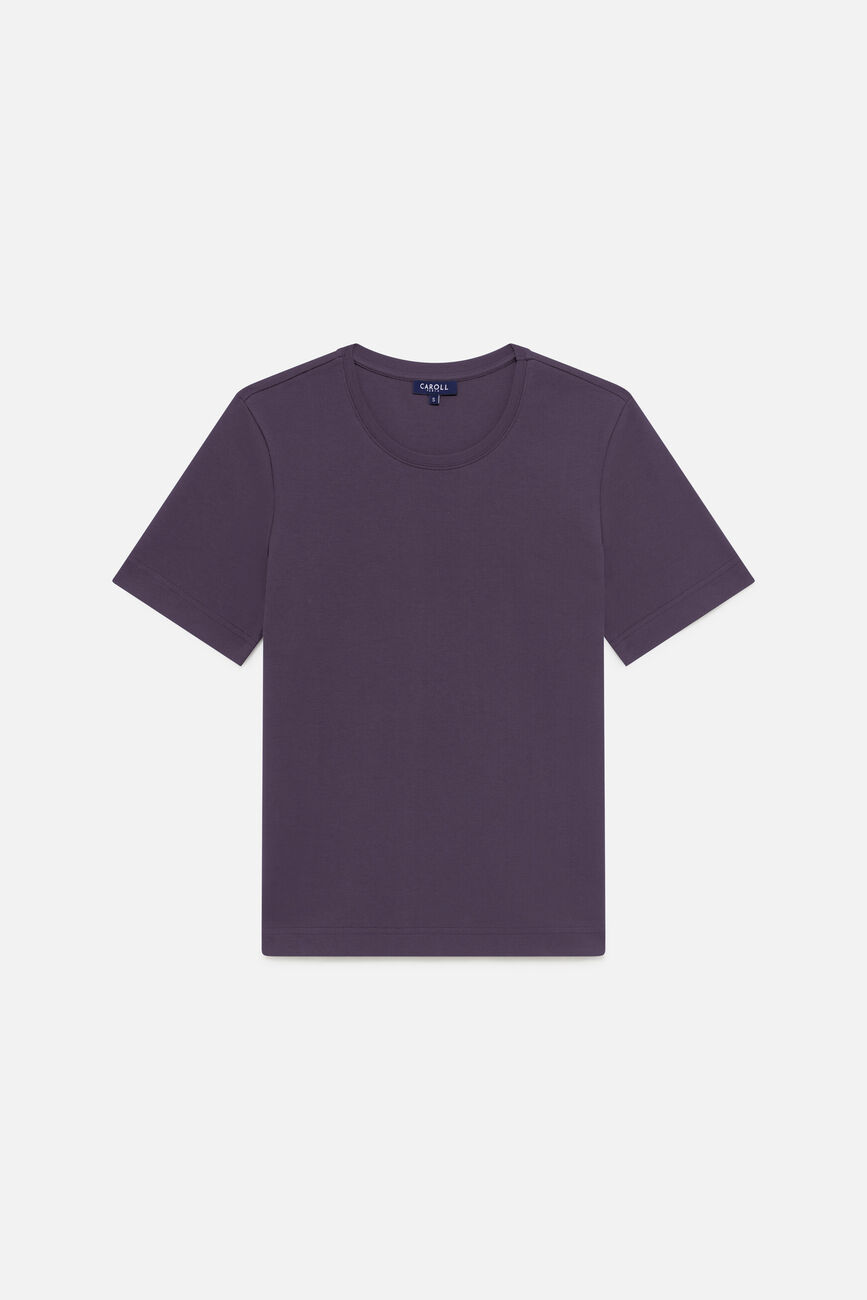 thugo T-shirt plum woman