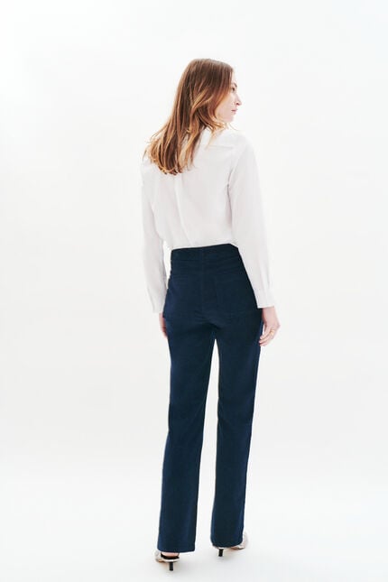Broek Pelley marineblauw vrouw