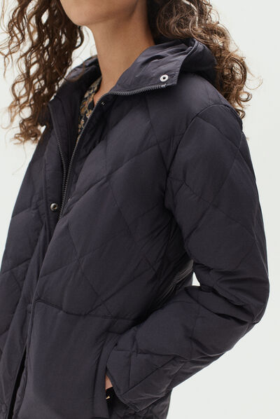 Piumino Alfred blu navy donna