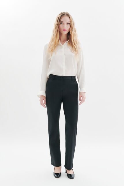 Hose Pcomilong schwarz damen