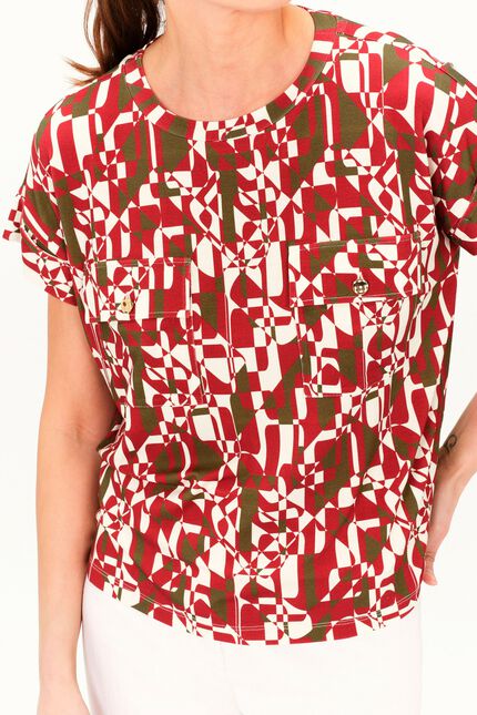 T-shirt tjacques vert femme
